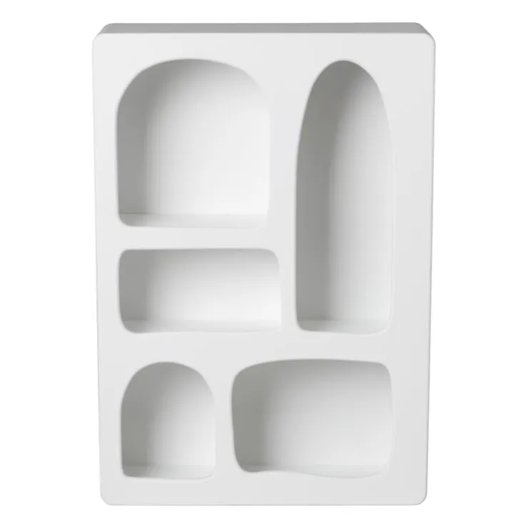 Xenos 5 vakkenkast Zaha organic - MDF - 65x45x15 cm- Vakkenkasten|Wandkasten