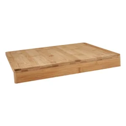 Xenos Aanrechtplank - bamboe - 43x34x5 cm- Snijplanken|Keukengerei