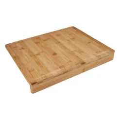 Xenos Aanrechtplank - bamboe - 43x34x5 cm- Snijplanken|Keukengerei