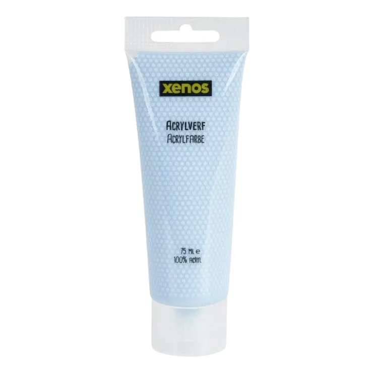Xenos Acrylverf babyblauw - 75 ml- Verf