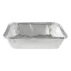 Xenos Aluminium tray - set van 4 - 6x26x19 cm- Barbecue