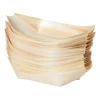 Xenos Amuse schaaltjes - hout - 20 stuks- Wegwerpservies