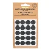 Xenos Anti-krasrubbers - zwart - set van 20- Viltjes
