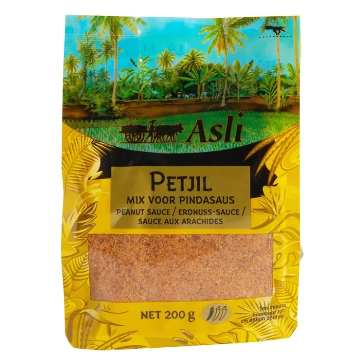 Asli boemboe - petjel pindasaus - 200 g- Indonesische Keuken|Kruiden En Specerijen