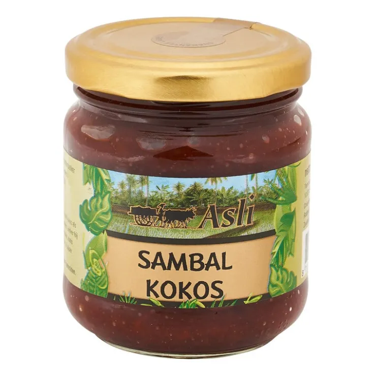 Asli sambal kokos - 225 gram- Indonesische Keuken|Kruiden En Specerijen
