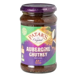 Xenos Aubergine Chutney - Patak's - 312 g- Indiase Keuken|Sauzen En Dips