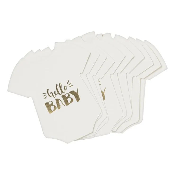 Xenos Babyshower invulkaarten - set van 10- Babyshower