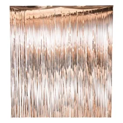 Xenos Backdrop - roségoudkleurig - 180x200 cm- Backdrop|Verjaardagen