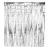 Xenos Backdrop - zilverkleurig - 180x200 cm- Backdrop|Verjaardagen