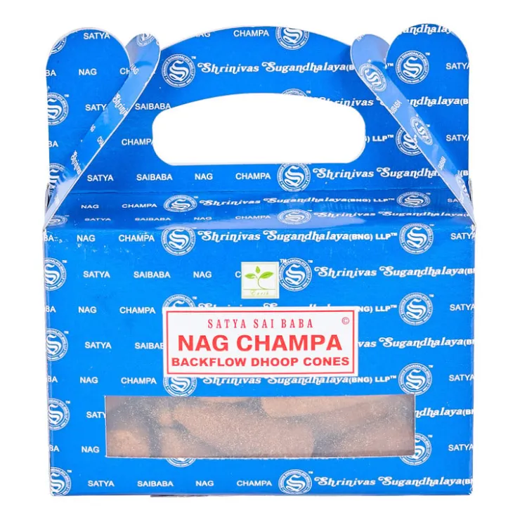 Xenos Backflow cones - nag champa - set van 24- Wierook