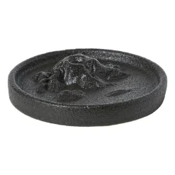 Xenos Backflow wierook brander - grijs - ø11x5 cm- Wierook