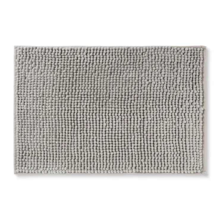 Xenos Badmat chenille - beige - 40x60 cm- Badmatten