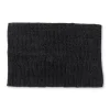 Xenos Badmat chenille - zwart - 40x60 cm- Badmatten