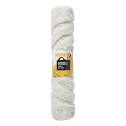 Xenos Badmat Lijnen - wit - 50x70 cm- Badmatten
