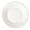 Xenos Bagasse bord - wit - ø21x1.8 cm- Wegwerpservies