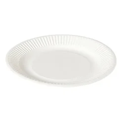 Xenos Bagasse bord - wit - ø18.5x2 cm- Wegwerpservies