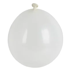 Xenos Ballon LED - wit - 5 stuks- Ballonnen|Bruiloft