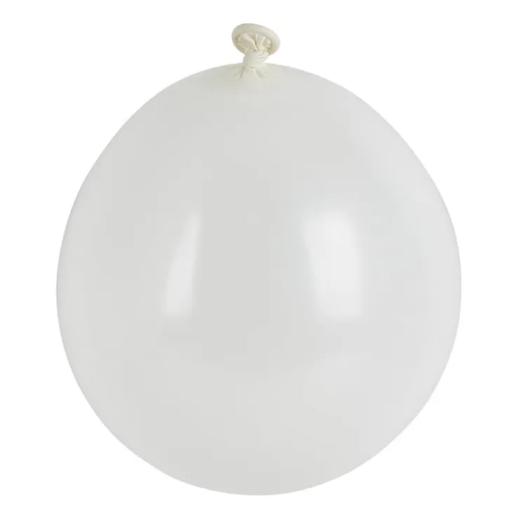 Xenos Ballon LED - wit - 5 stuks- Ballonnen|Bruiloft