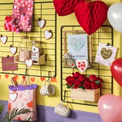 Xenos Ballonnen hartvorm - rood/roze - 6 stuks- Ballonnen|Bruiloft