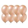 Xenos Ballonnen metallic - rose goud - set van 8- Ballonnen