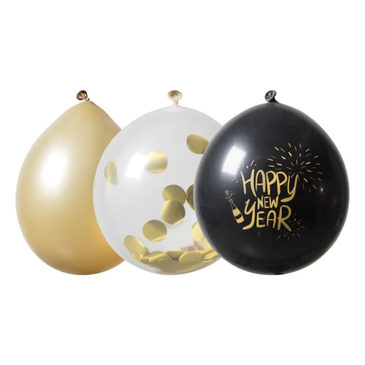 Xenos Ballonnen oud en nieuw - 25 stuks- Ballonnen
