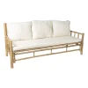 Xenos Bamboe bank Padang - 3-zits - 80x180x70 cm- Bankjes