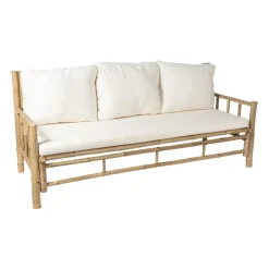 Xenos Bamboe bank Padang - 3-zits - 80x180x70 cm- Bankjes