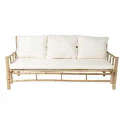 Xenos Bamboe bank Padang - 3-zits - 80x180x70 cm- Bankjes