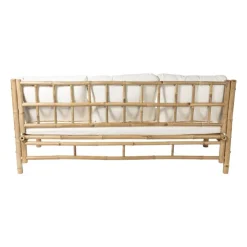Xenos Bamboe bank Padang - 3-zits - 80x180x70 cm- Bankjes