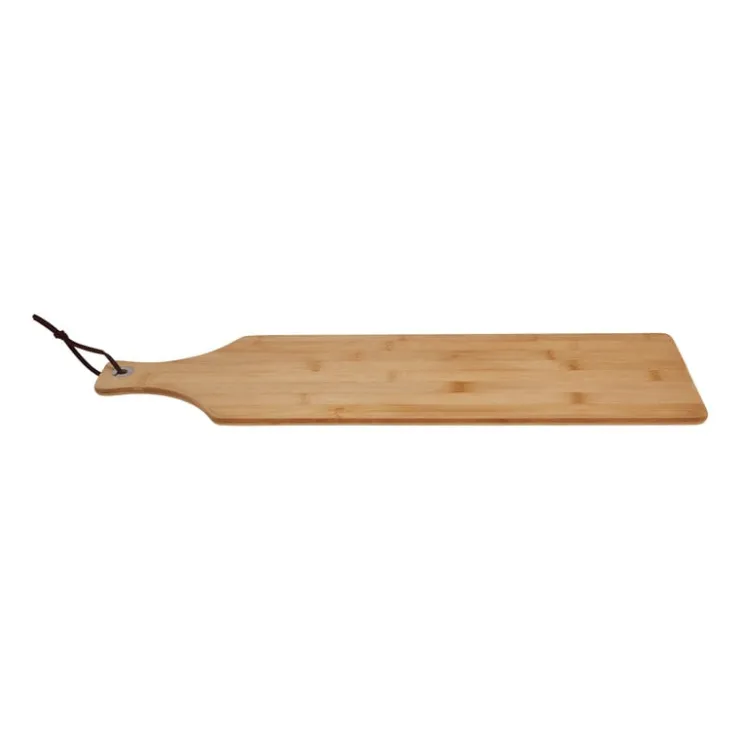 Xenos Bamboe plank rechthoek - 60x17 cm- Borrelplanken