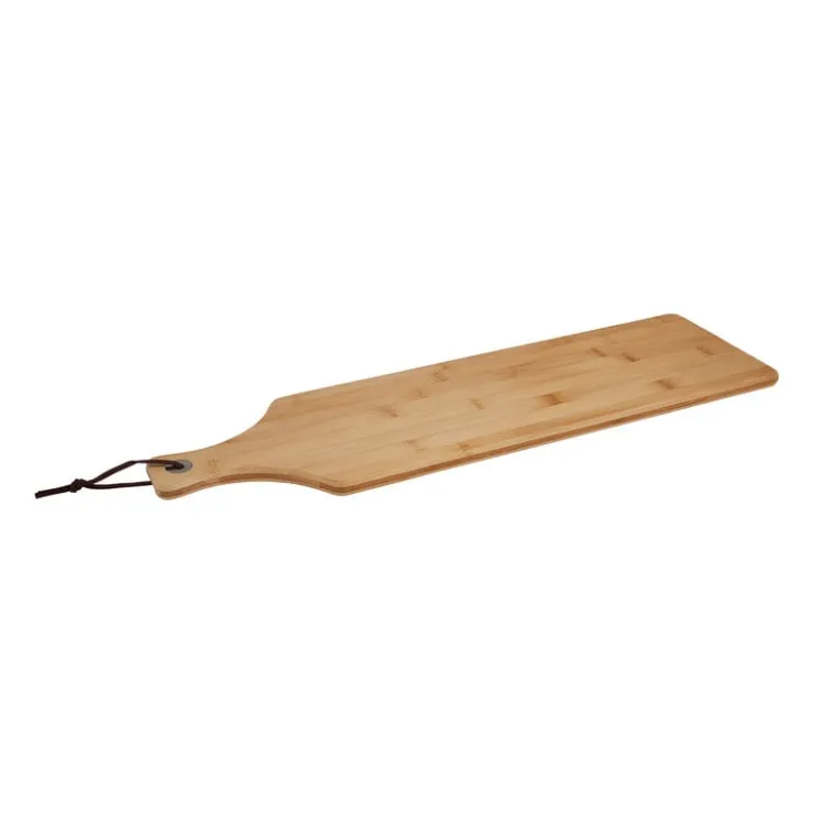 Xenos Bamboe plank rechthoek - 60x17 cm- Borrelplanken