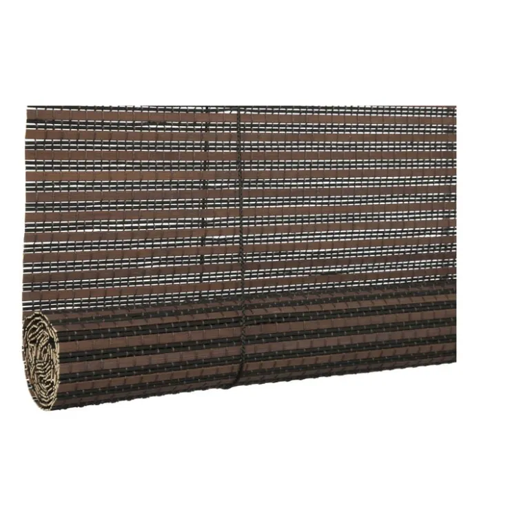 Xenos Bamboe rolgordijn - donkerbruin - 120x180 cm- Rolgordijnen