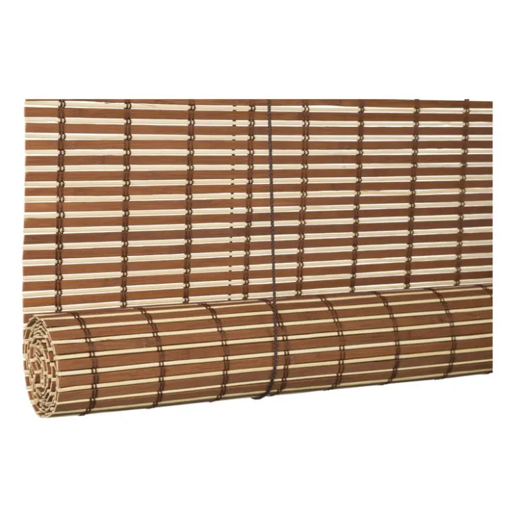 Xenos Bamboe rolgordijn - lichtbruin - 60x130 cm- Rolgordijnen