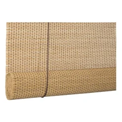Xenos Bamboe rolgordijn - naturel - 60x130 cm- Rolgordijnen