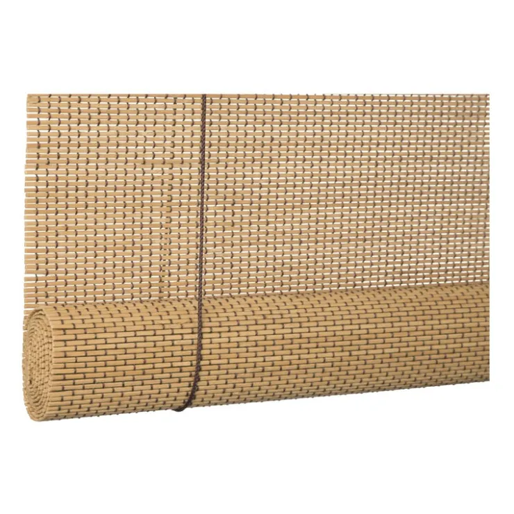 Xenos Bamboe rolgordijn - naturel - 60x180 cm- Rolgordijnen