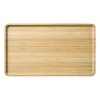 Xenos Bamboe tray groot - bruin - 1.8x44x25.5 cm- Dienbladen