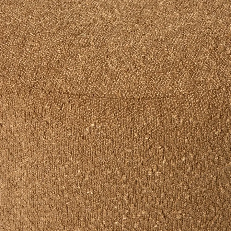 Xenos Bank Sara bouclé - bruin - 45x120x44 cm- Bankjes