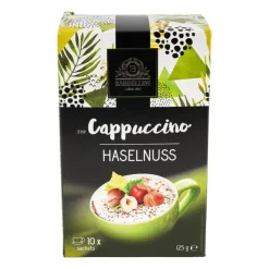 Xenos Bardollini cappuccino - hazelnoot - 8 zakjes- Koffie