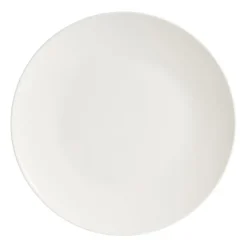 Xenos Basic dinerbord rond - wit - Ø26.5 cm- Borden