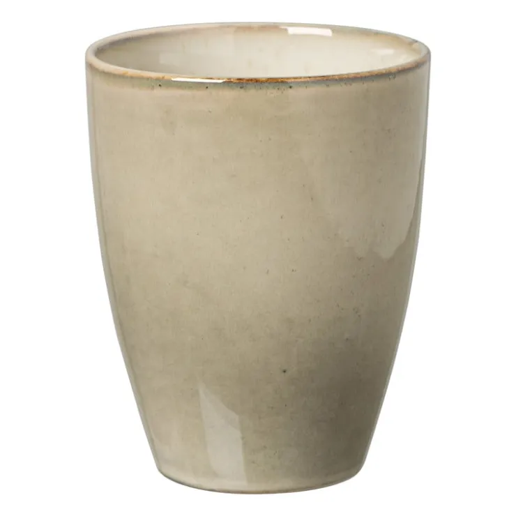 Xenos Beker Toscane - beige - 315 ml- Mokken