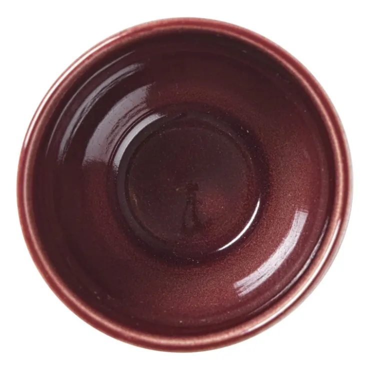 Xenos Beker Toscane - bordeauxrood - 315 ml- Mokken