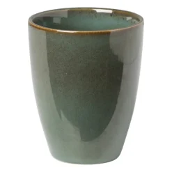 Xenos Beker Toscane - donkergroen - 315 ml- Mokken