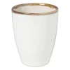 Xenos Beker Toscane - wit - 315 ml- Mokken
