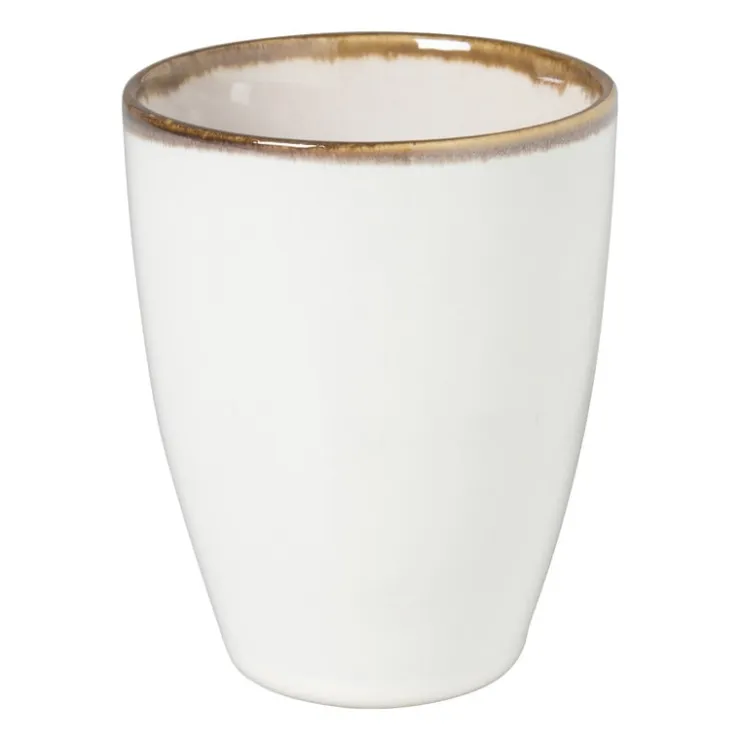 Xenos Beker Toscane - wit - 315 ml- Mokken