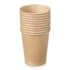 Xenos Bekers kraft papier - set van 10- Wegwerpservies|Buitenservies