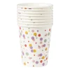 Xenos Bekers stipjes - papier - set van 8- Wegwerpservies|Kinderfeestjes