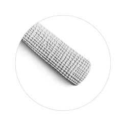 Xenos Bestekset Amefa Linen - zilverkleurig - 24-delig - 6 persoons- Besteksets