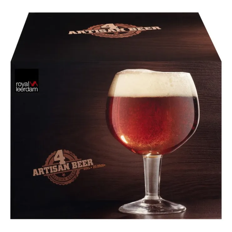Xenos Bierglazen speciaal - 60 cl - set van 4- Glazensets|Bierglazen