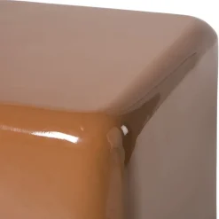 Xenos Bijzettafel carre - terra - 40x33x33 cm- Bijzettafels