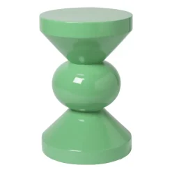 Xenos Bijzettafel diabolo - groen - ø33x50 cm- Bijzettafels